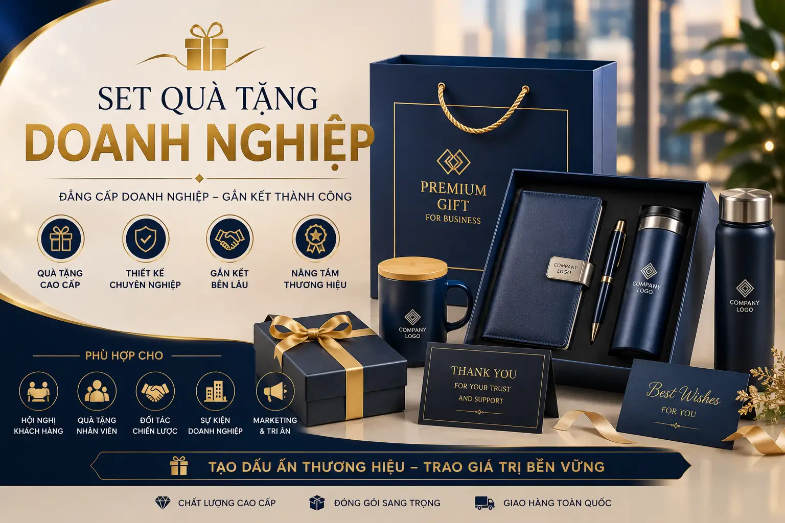 Set quà tặng doanh nghiệp