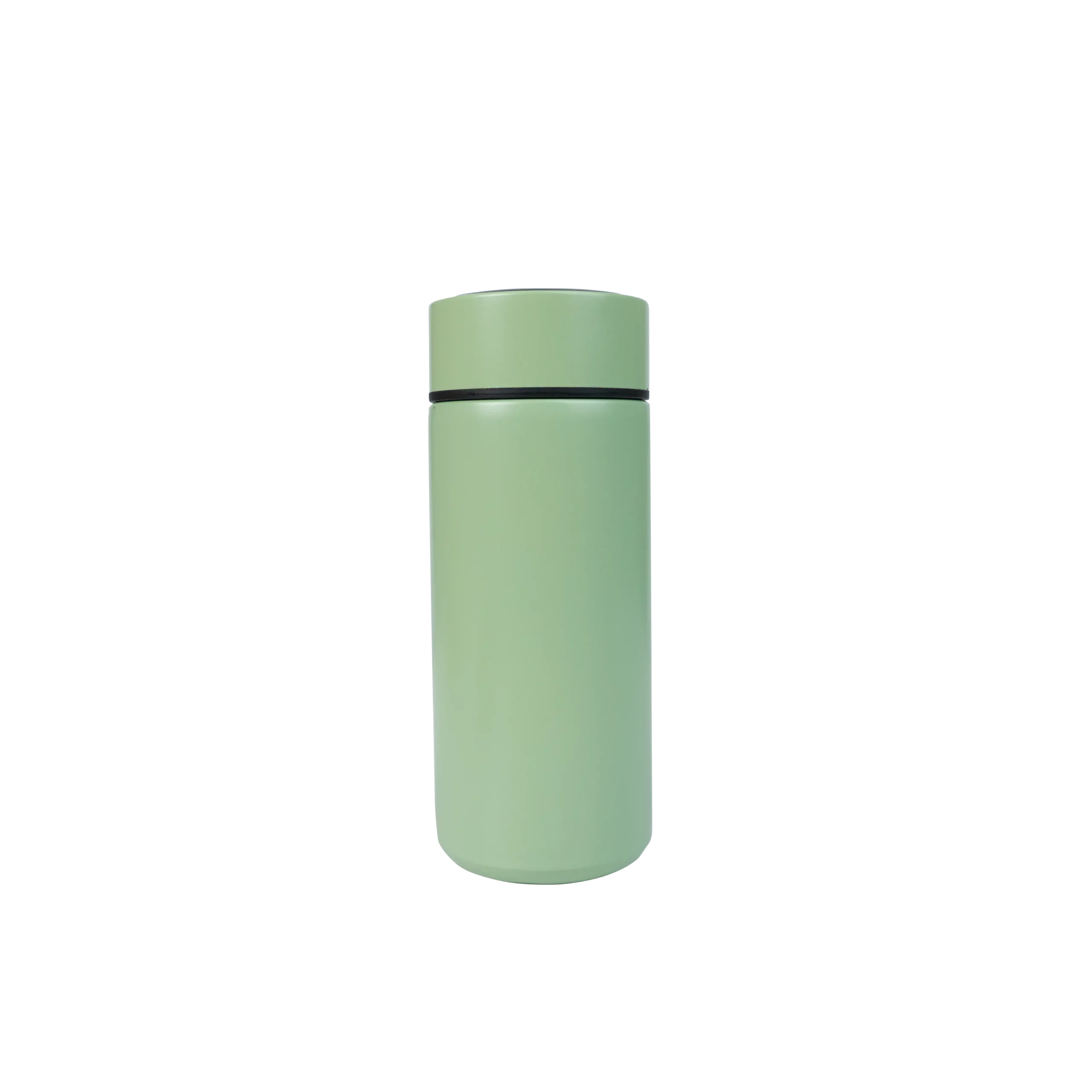 Alternative view of Bình giữ nhiệt in logo 350ml xanh matcha hoạ tiết trơn hiển thị nhiệt độ