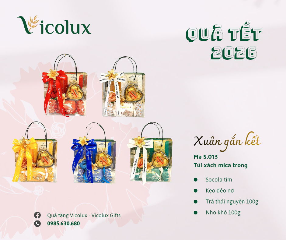 Giỏ quà Tết nhỏ xinh